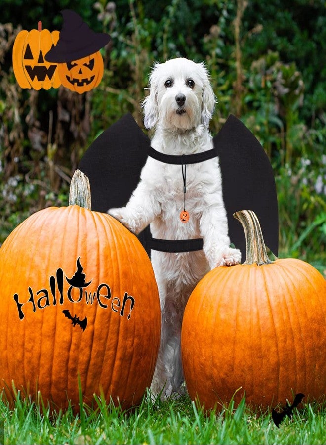 Vivifying Bat Wings for Dog, Adjustable Halloween Pet Bat Costume with Bell for Medium Dogs Party Decoration and Cosplay (Medium, Black) - Image 5